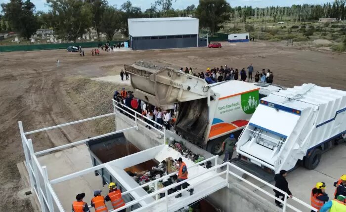 Santa Rosa dio un gran paso hacia la sustentabilidad con la apertura de su Estación de Transferencia de Residuos