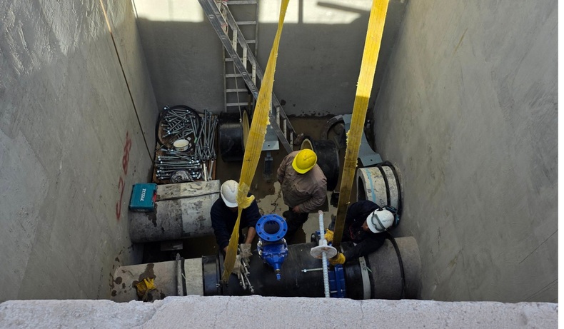 Importante corte de agua en el Gran Mendoza: tres departamentos afectados por obras en Luj&aacute;n II