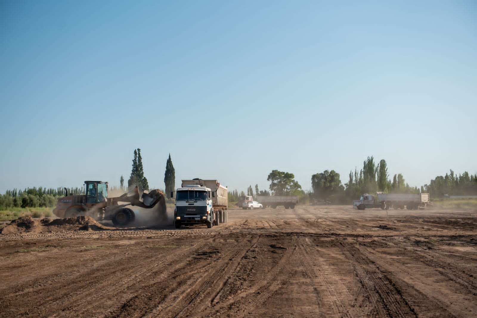 Inicio de la doble v&iacute;a Rivadavia-Jun&iacute;n-San Mart&iacute;n
