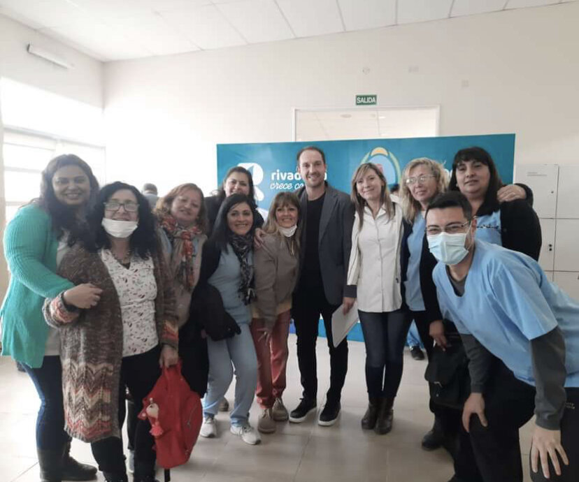 Gustavo Cabrera y la reestructuraci&oacute;n del &Aacute;rea de Salud de Rivadavia para fortalecer la atenci&oacute;n primaria