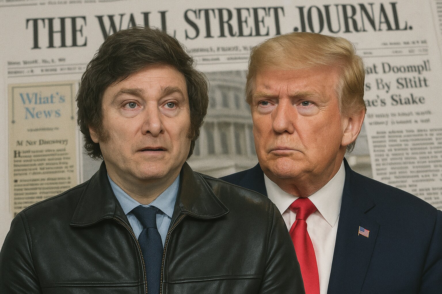 The Wall Street Journal pone en duda la coherencia ideol&oacute;gica de Milei: &ldquo;Trump se parece m&aacute;s al peronismo&rdquo;