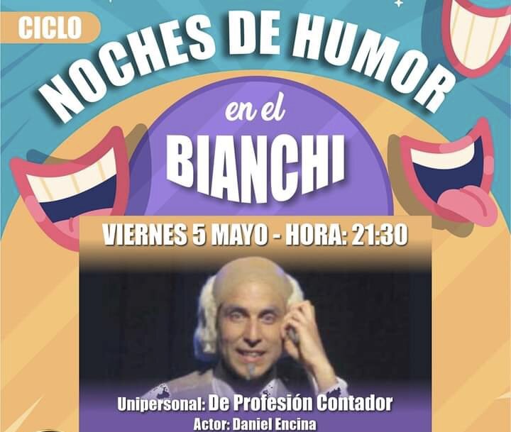 Noches de humor en el Bianchi presenta: &ldquo;De profesi&oacute;n Cantador&rdquo;