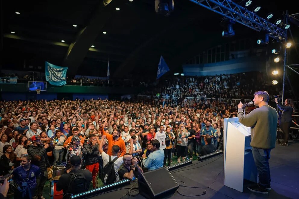 &ldquo;Argentina Humana - Juan 23? fue el eslogan principal de la presentaci&oacute;n Grabois para la contienda electoral