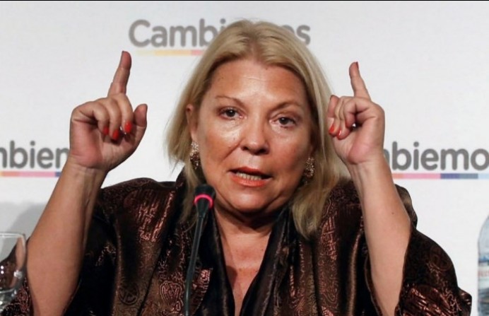 Lilita Carri&oacute; eleva la confrontaci&oacute;n y vuelve a criticar a Mauricio Macri