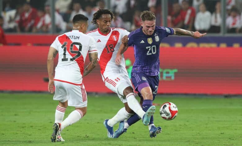  Argentina vs. Per&uacute; en la Copa Am&eacute;rica