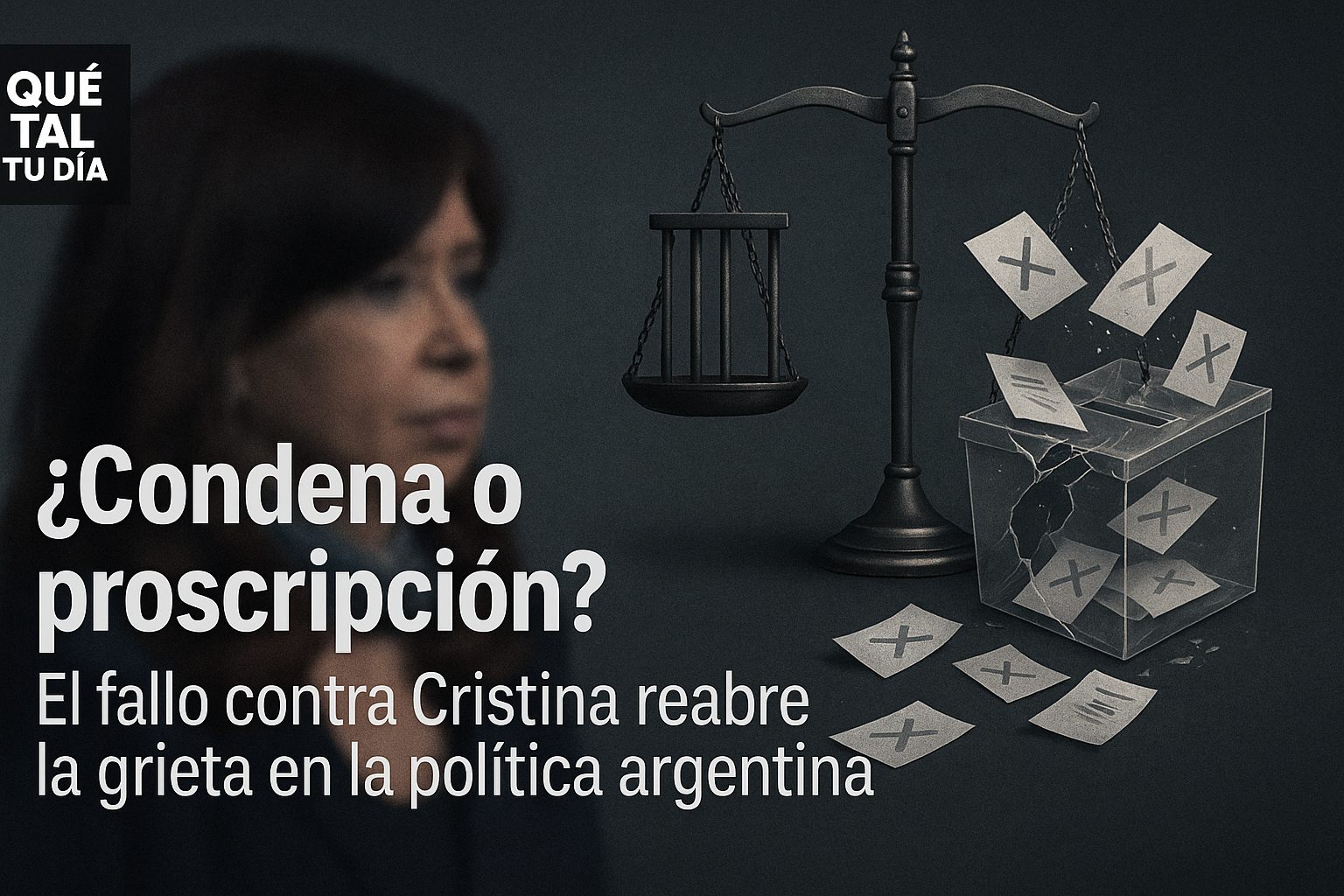 &iquest;Condena o proscripci&oacute;n? El fallo contra Cristina reabre la grieta en la pol&iacute;tica argentina