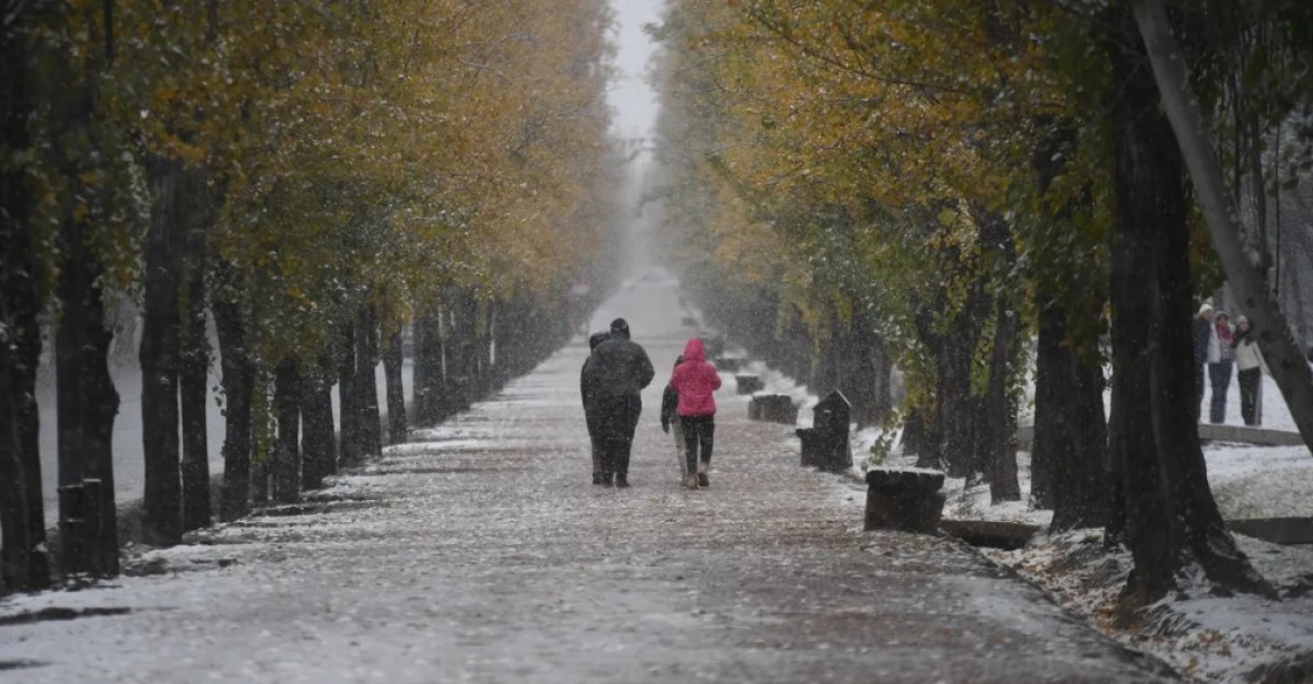 Mendoza bajo alerta naranja por nevadas intensas y fr&iacute;o extremo
