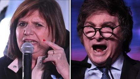 Bullrich mand&oacute; a Milei "con los vouchers a la Puna" y lo acus&oacute; de no conocer la Argentina