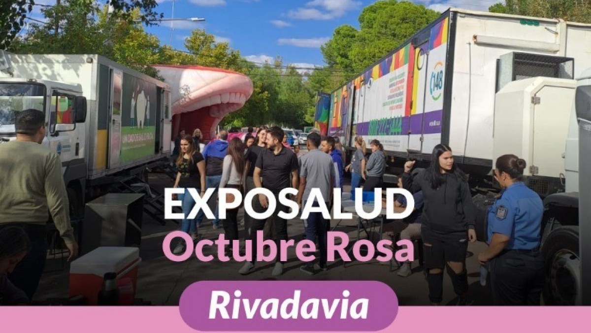 Se viene "Expo Salud" en Rivadavia