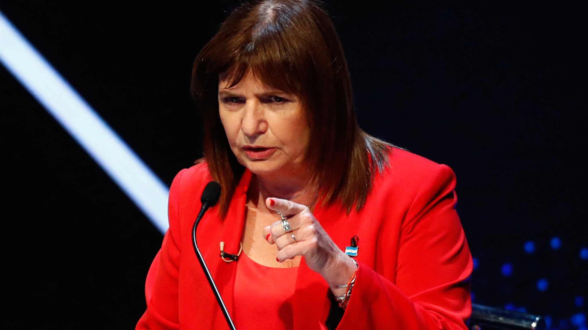  Patricia Bullrich m&aacute;s protag&oacute;nica arremeti&oacute; contra Milei y Massa en el segundo debate