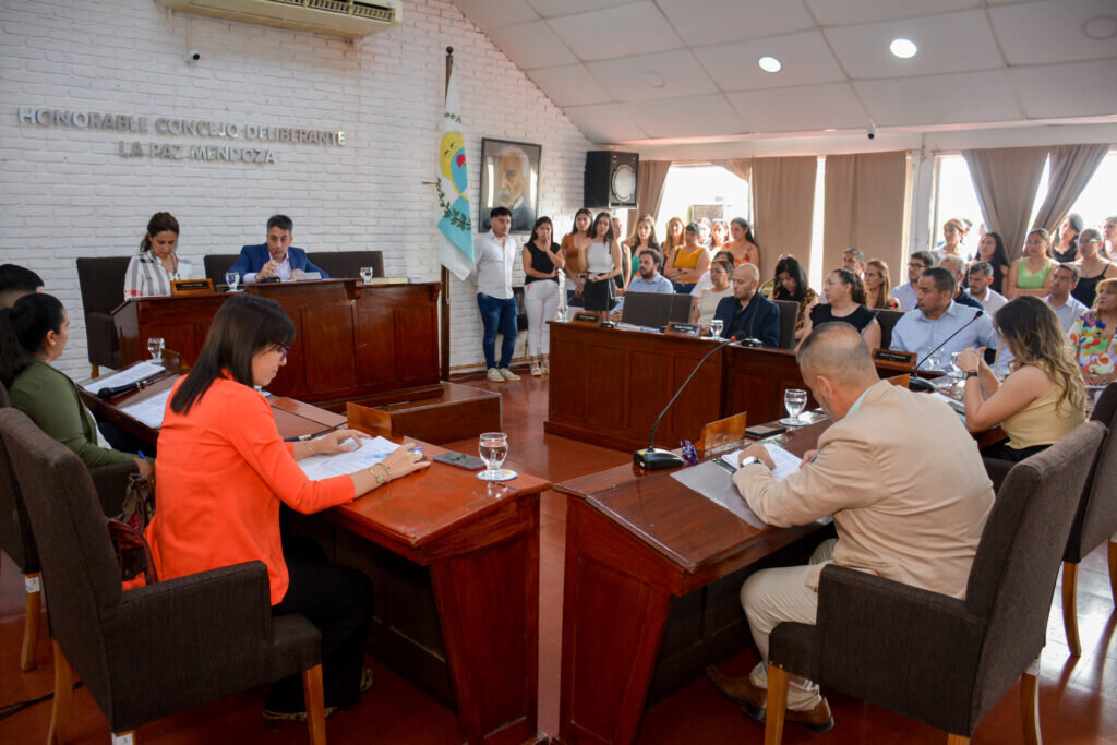 Nueva etapa en el Concejo Deliberante de La Paz: Asunci&oacute;n de los Concejales Electos